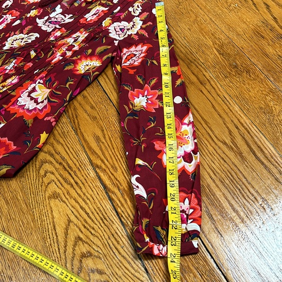 Old Navy floral long sleeve dress.  Size Small. Great condition. - Picture 9 of 12